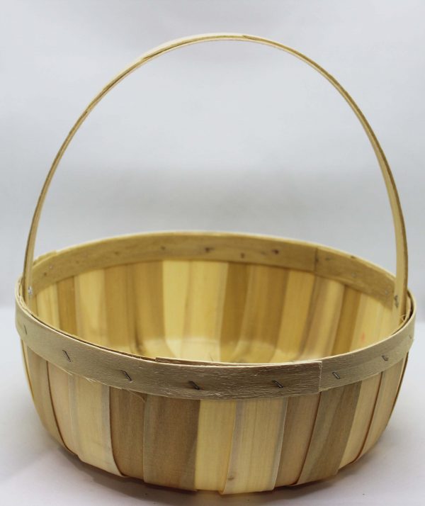 10 1/2 inch round empty basket