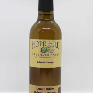 375 ml bottle of white lemon balsamic vinegar