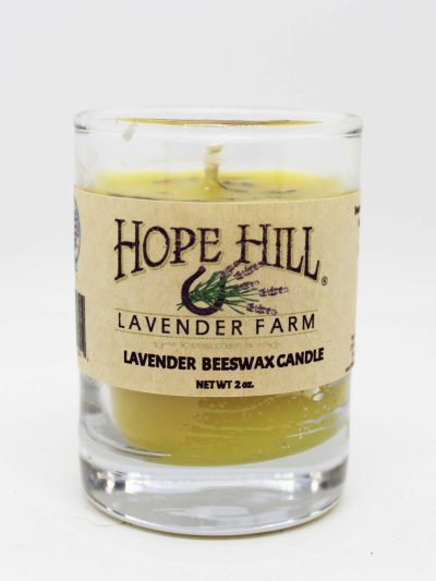 Lavender Beeswax Candle